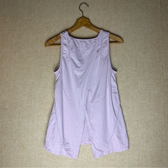 Athleta Foothill High Neck Split Back Tank Size Small - Picture 2 of 5